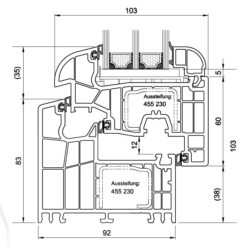 Termopane Salamander BluEvolution 92